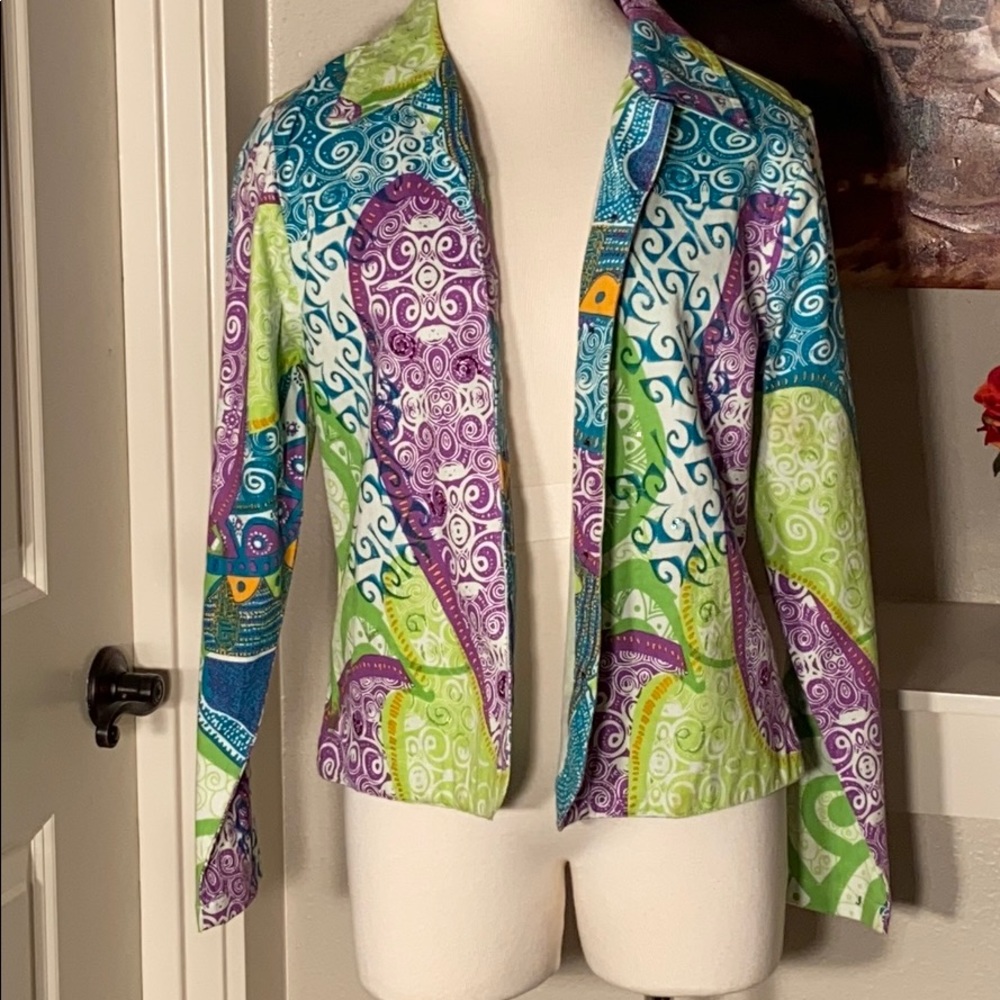 Light colorful jacket